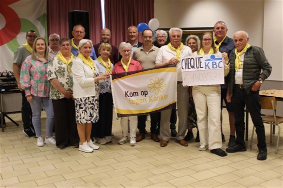 Mooie opbrengst voor Kom op tegen Kanker - Hamont-Achel