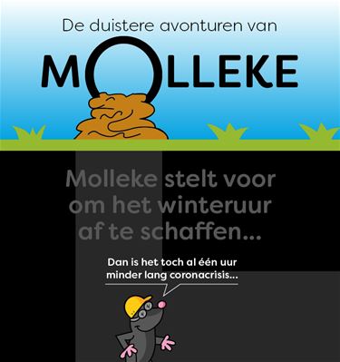 Morgen gaat winteruur in! (Molleke 28) - Lommel