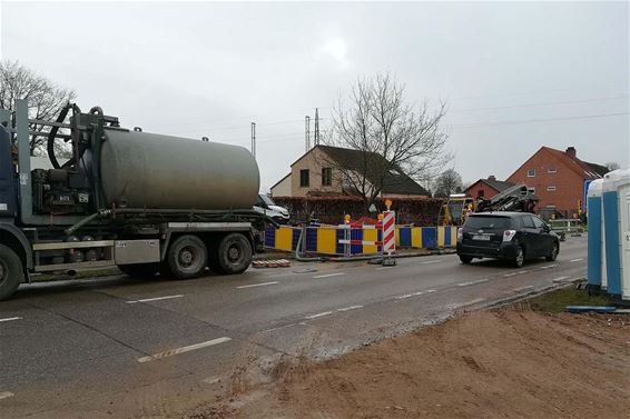 Morgen geen doorgaand verkeer Koerselsesteenweg - Beringen