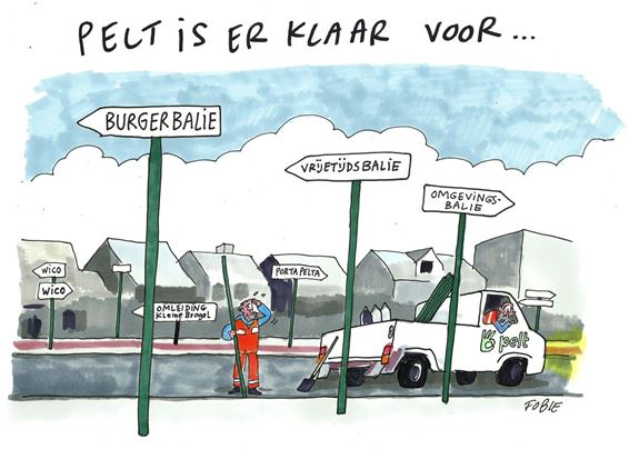 Morgen is er de fusiegemeente Pelt - Pelt