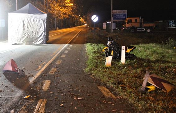 Motorrijder omgekomen op N715 - Houthalen-Helchteren