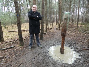 Mountainbikepaden afgesloten - Beringen