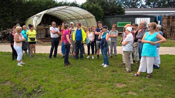 Tochtgenoten op wandel door Dorperheide - Meeuwen-Gruitrode