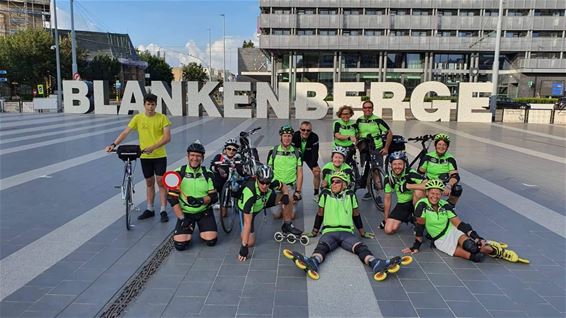 Naar Blankenberge op skates - Beringen