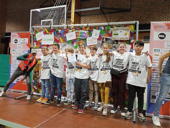 Knap derde op First Lego League - Beringen