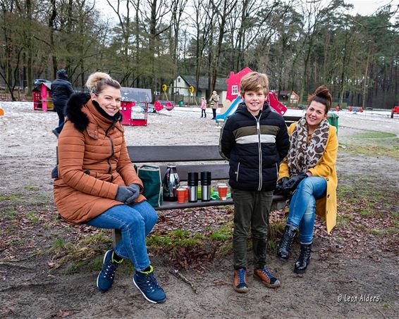 Naar de lente op een benkske - Pelt