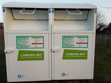 Naar uniforme textielcontainers