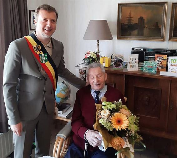 Nand Sleurs is 101 jaar - Bocholt