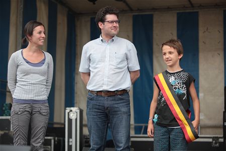 Nathaniël is de nieuwe kinderburgemeester - Overpelt