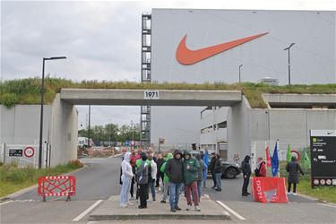 Nationale staking en staking bij Nike - Beringen & Leopoldsburg