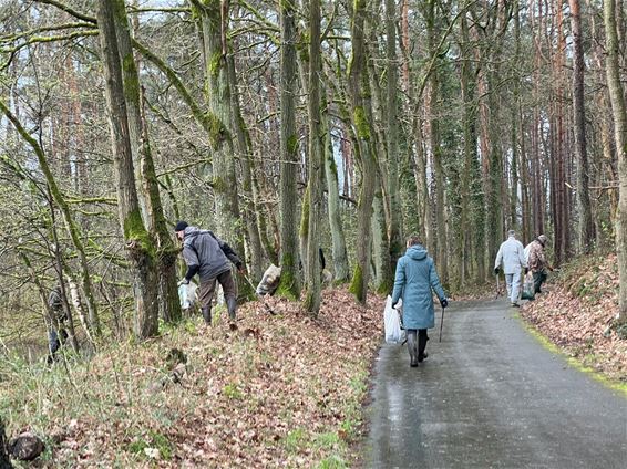 Natuurpunt Leopoldsburg ruimt afval in Korspel