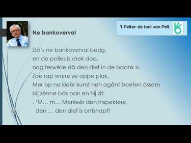 Ne bankoverval - Pelt