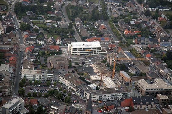 Neerpelt-centrum vanuit de lucht - Neerpelt