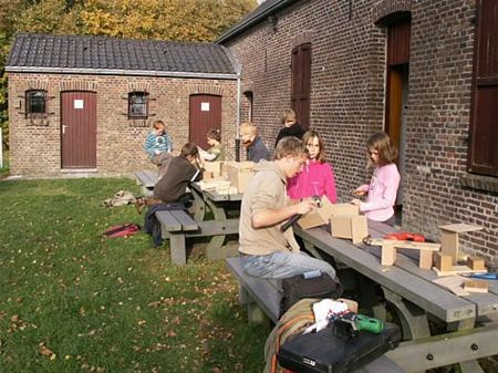 Nestkastjes maken - Lommel