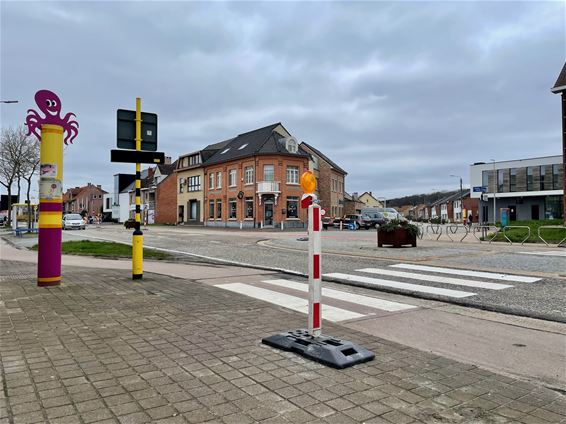 Nieuw en veiliger kruispunt aan Paalse school - Beringen
