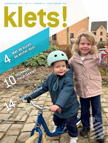 Bree - Nieuw februari-nummer van Klets! ligt klaar