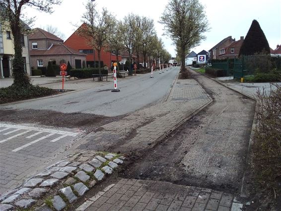 Nieuw fietspad aan Burkel - Peer