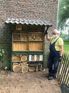 Nieuw insectenhotel aan Wateringhuis - Lommel