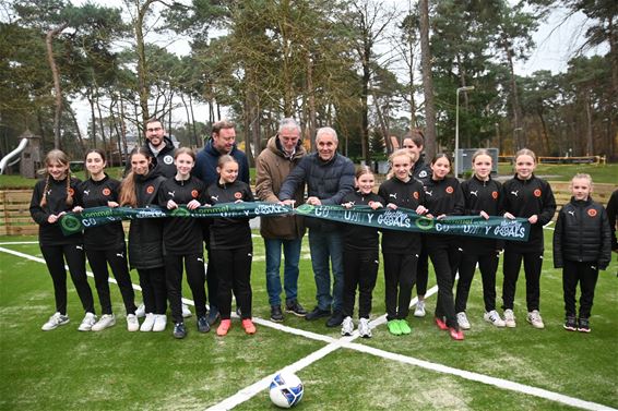 Sjotten op een interactief kunstgrasveld - Lommel