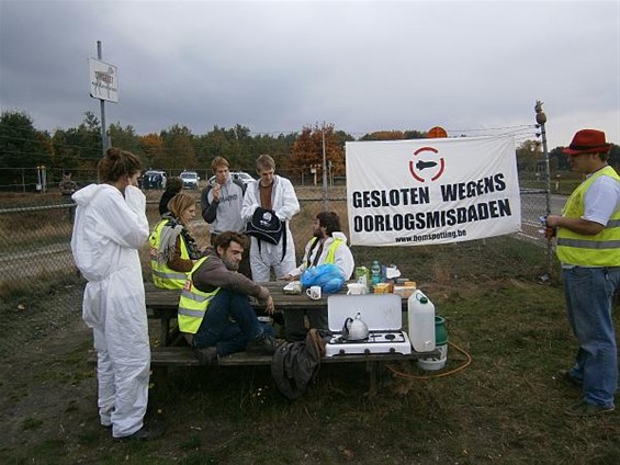 Nieuw protest van Vredesactie - Peer