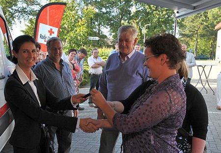 Nieuw voertuig voor het Rode Kruis - Pelt