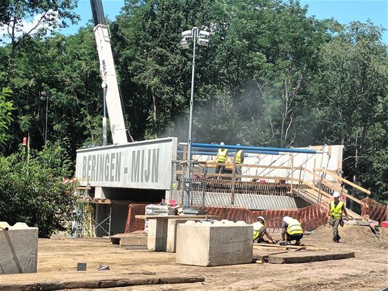 Nieuwe brug Beringen-Mijn - Beringen