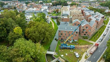 Nieuwe brug over Demer - Beringen