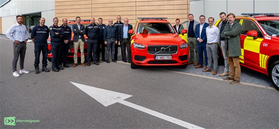 Hechtel-Eksel - Nieuwe commandowagens voor HVZNL