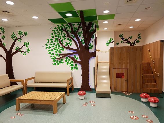 Nieuwe dagzaal voor kinderafdeling ziekenhuis - Overpelt