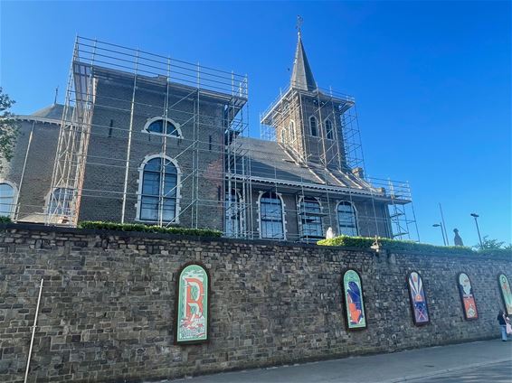 Renovatie dakgoten kerk van Beverlo - Beringen