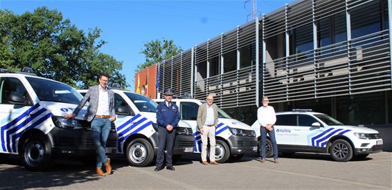 Nieuwe dienstvoertuigen politie - Beringen