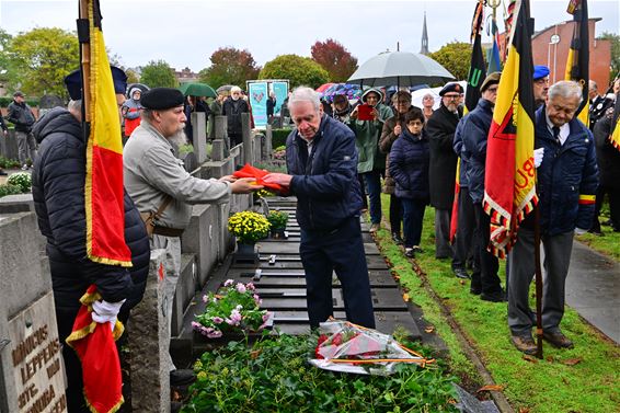 Nieuwe grafsteen voor partizaan Martinus Daniëls - Beringen