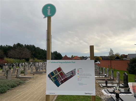 Nieuwe infoborden kerkhoven - Beringen