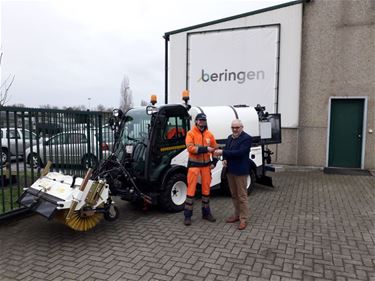 Nieuwe machine voor onderhoud fietspaden - Beringen