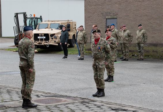 Nieuwe mutsen en korpskorporaal bij CBOS Noord - Leopoldsburg