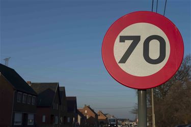 Nieuwe norm 70 km/u. - Beringen