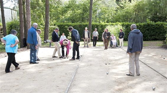 Nieuwe petanquebaan 'ingeworpen' - Lommel