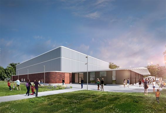 Nieuwe sporthal 'De Koekoek' vergund - Hamont-Achel