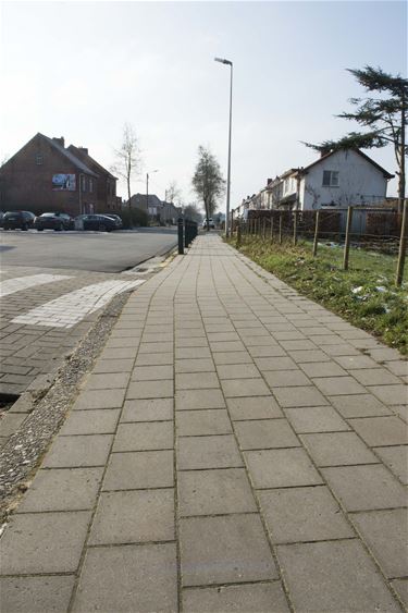 Nieuwe voetpaden in Paal centrum - Beringen