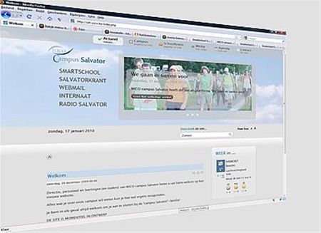 Nieuwe website voor Salvatorcollege - Hamont-Achel