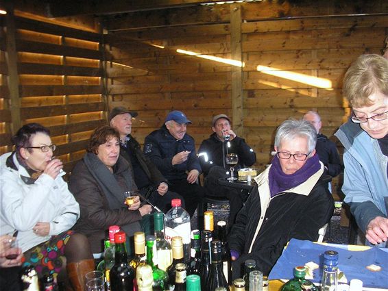 Nieuwjaarsborrel in de Geerkensstraat - Neerpelt