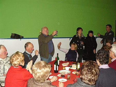 Nieuwjaarsborrel in de Zavelstraat - Overpelt