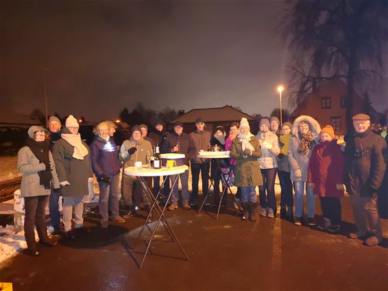 Nieuwjaarsborrel Stokerij- en Weldadigheidsstraat - Lommel