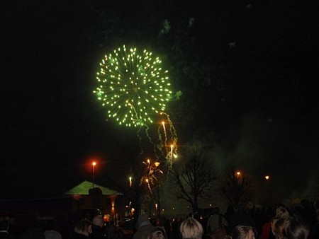 Nieuwjaarsreceptie met vuurwerk - Hechtel-Eksel