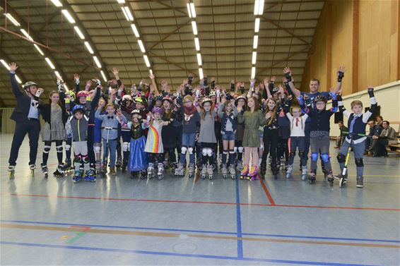 Nieuwjaarsreceptie op rolschaatsen - Beringen