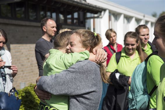 Nog een laatste 'drukkie' - Overpelt