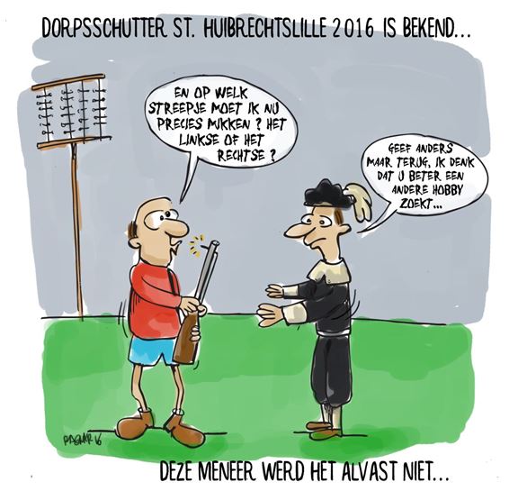 Nog even de dorpsschutterswedstrijd - Neerpelt