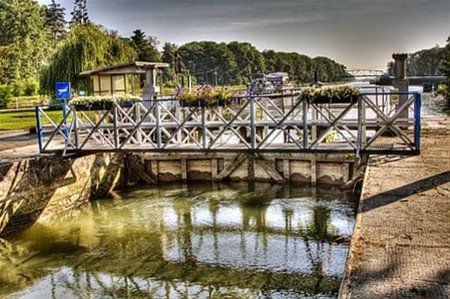 Nog even de sluizen van de Blauwe Kei - Lommel