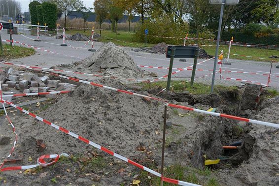 Nog tot februari omleiding in Fabrieksstraat - Overpelt