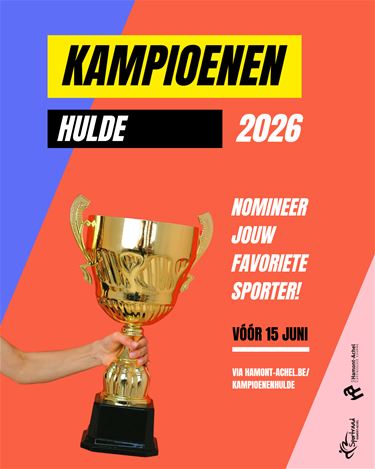 Nomineer je favoriete sporter voor kampioenenhulde - Hamont-Achel